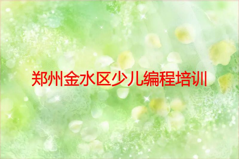 郑州金水区少儿编程培训 郑州金水区少儿编程培训