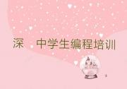 哪家深圳中学生编程培训班排名不错