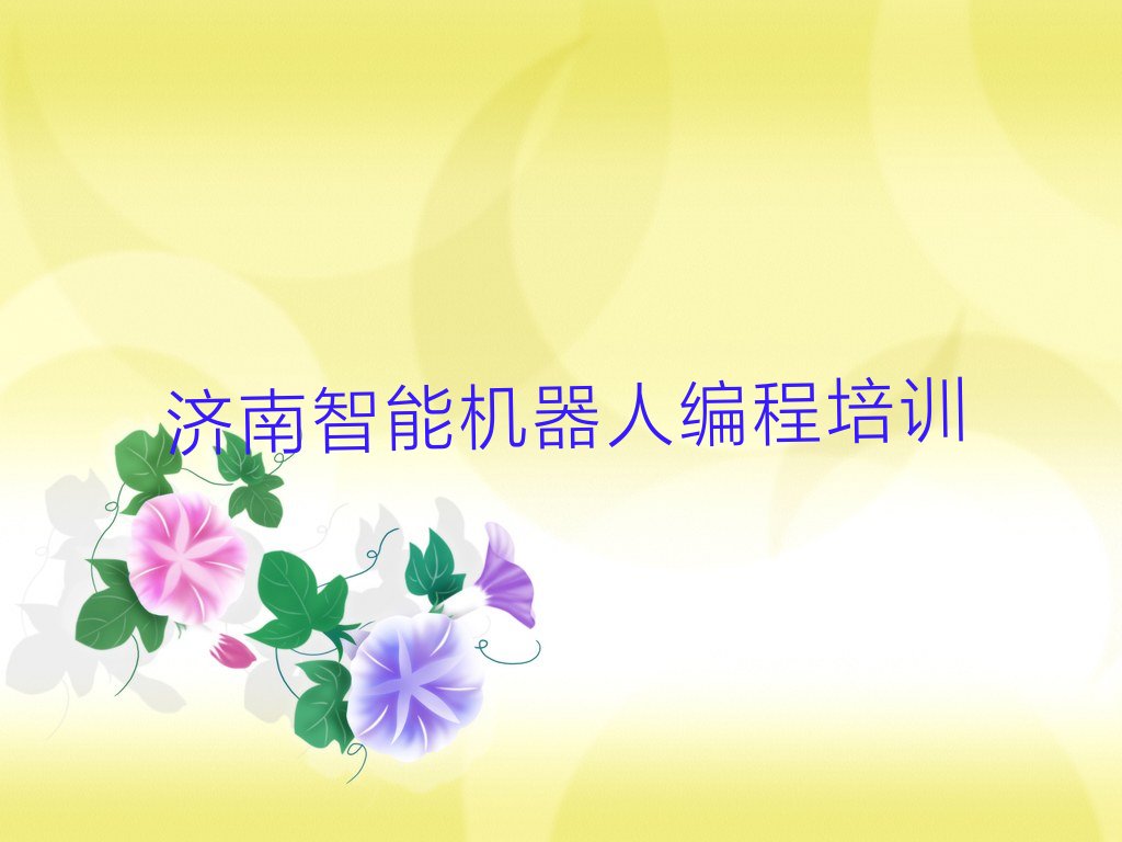 济南少儿编程培训班