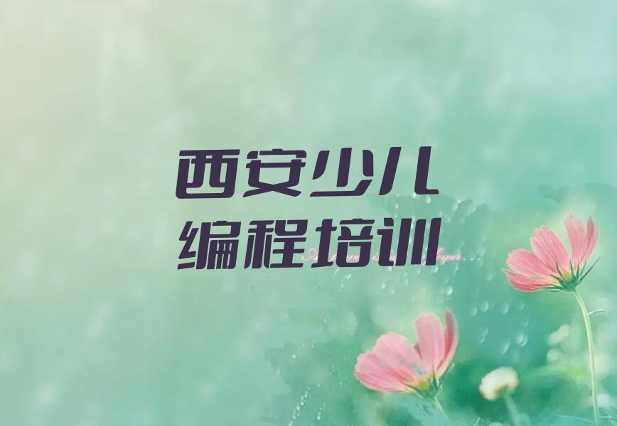 西安雁塔区少儿编程培训