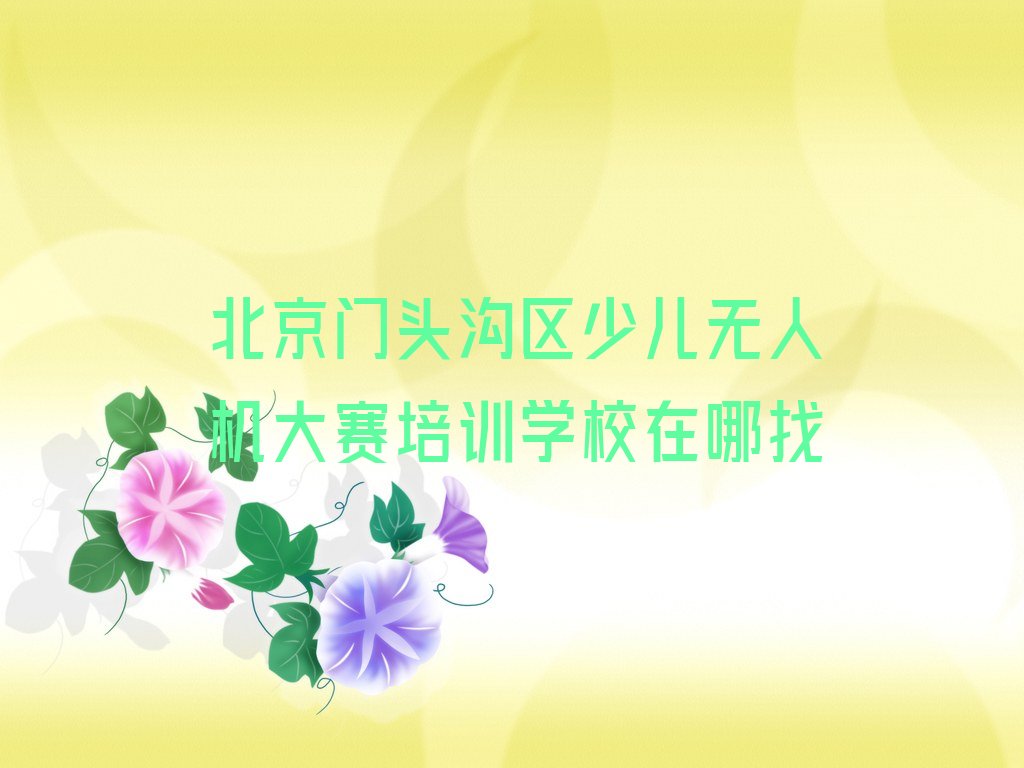 北京少儿编程培训中心