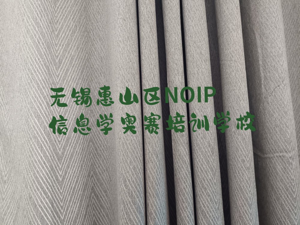 无锡惠山区NOIP信息学奥赛培训学校