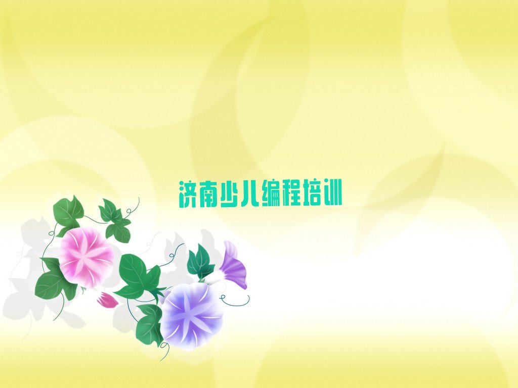 济南济阳区曲堤镇少儿编程Python培训学校