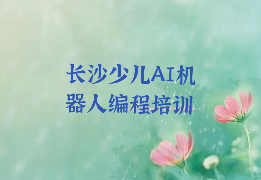 长沙少儿编程培训中心
