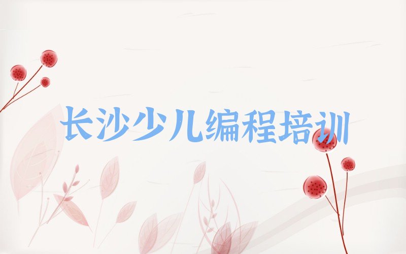 长沙少儿编程培训学校