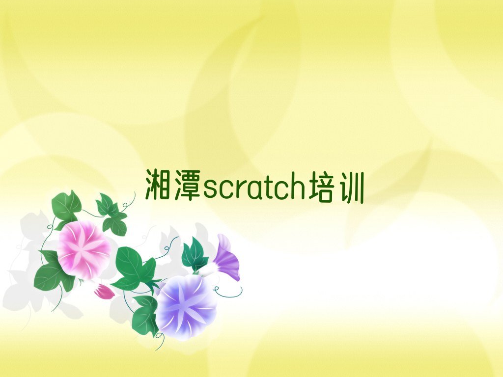 湘潭少儿编程培训班