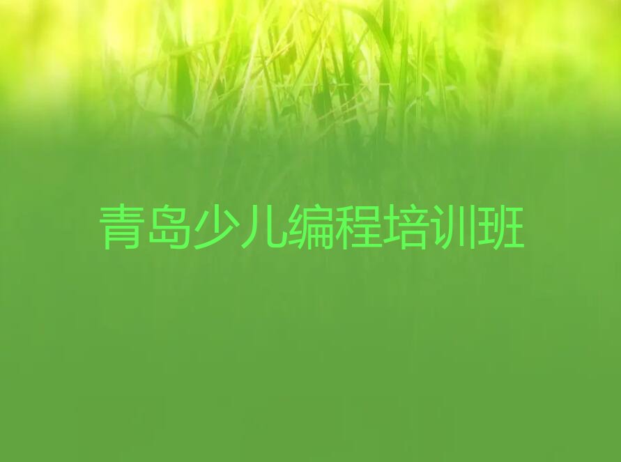 十大青岛市北区少儿编程c++培训学校课程排行榜