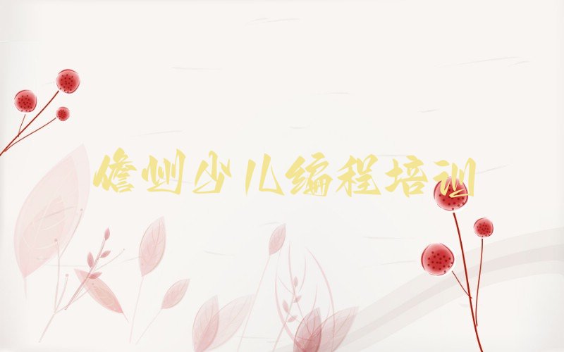 十大儋州少儿编程儋州童程童美培训学校的学费排行榜