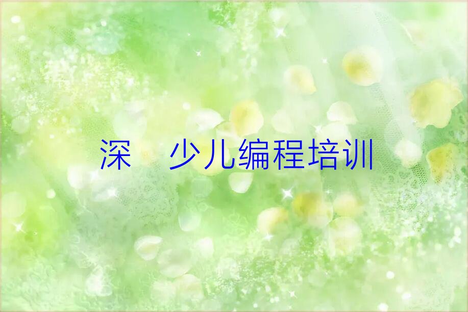 深圳少儿编程培训学校