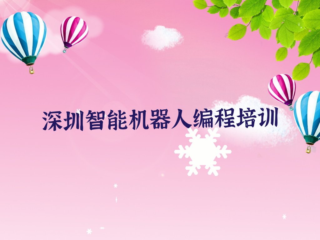 深圳少儿编程培训中心