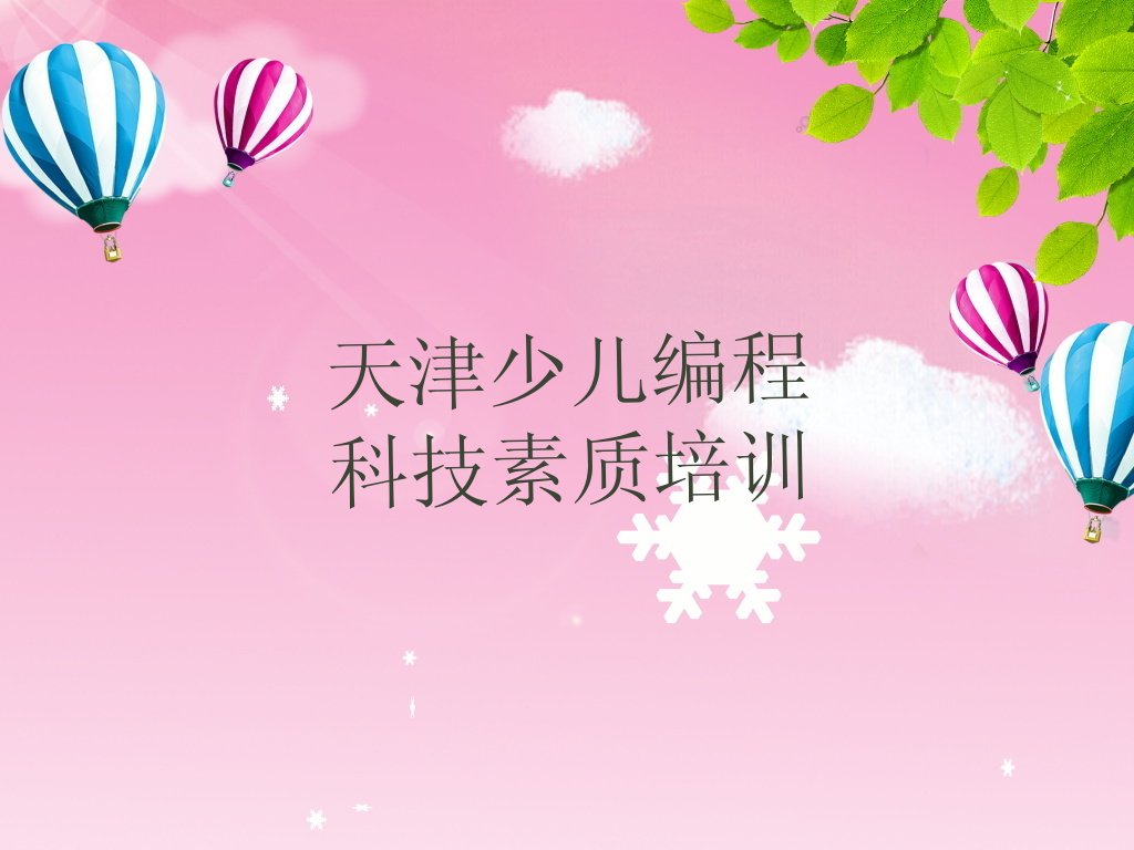 少儿编程科技素质