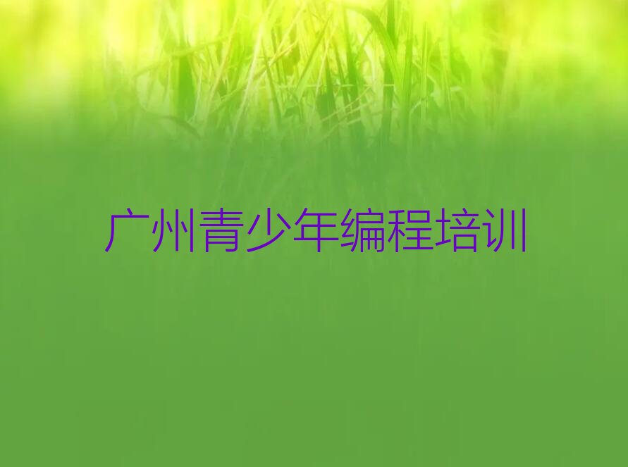 十大广州海珠区在线教青少年编程排行榜