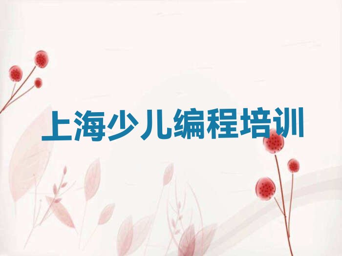 上海少儿编程培训班