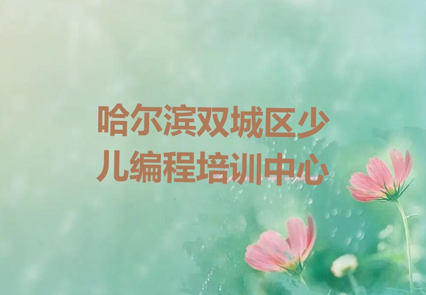 十大哈尔滨双城区青少年编程想学青少年编程不知道去哪里学排行榜