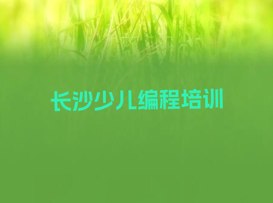 长沙岳麓区少儿编程培训中心