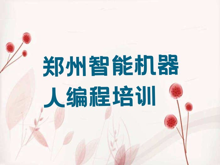 智能机器人编程