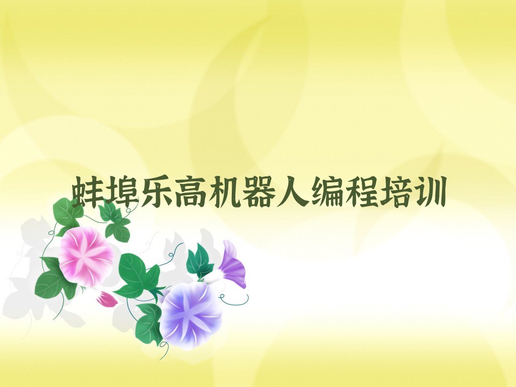 十大蚌埠蚌山区零基础可以学乐高机器人编程吗排行榜名单公布一览表排行榜