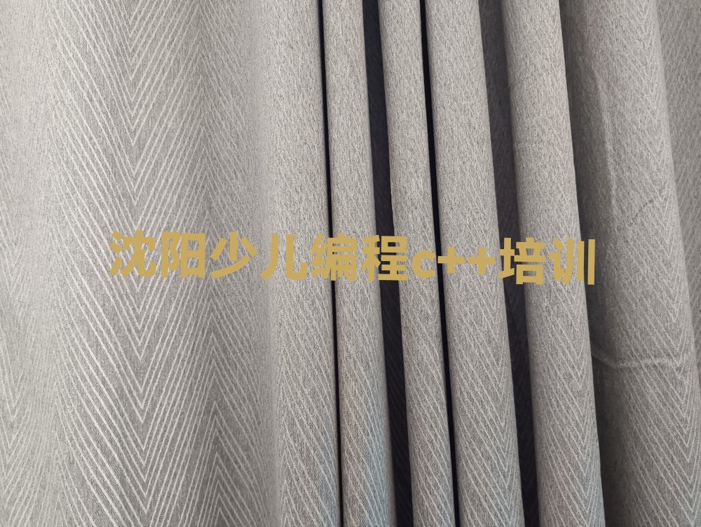 沈阳少儿编程c++培训学校