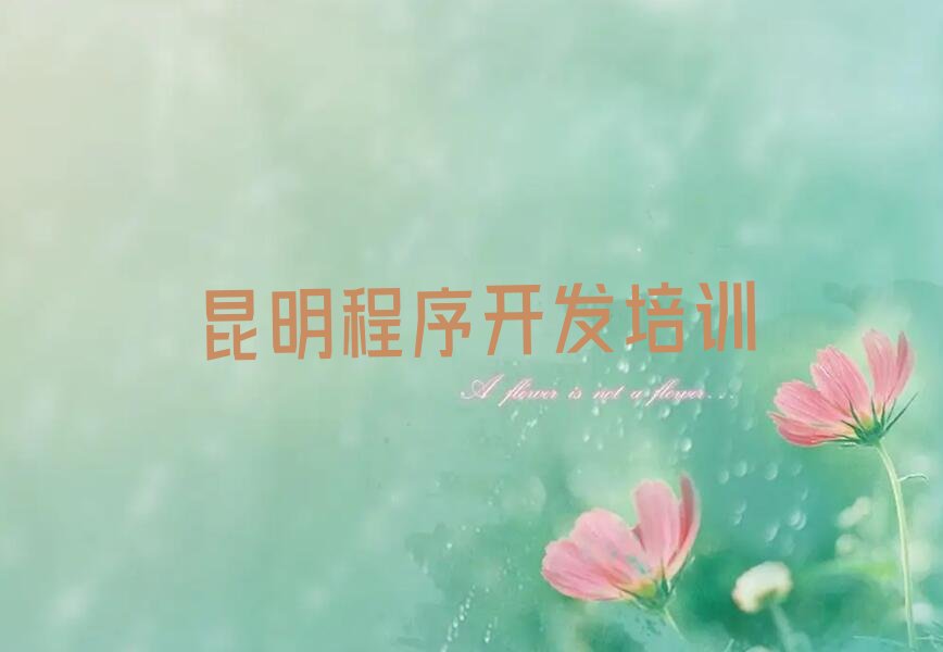 昆明五华区黑林铺街道中学生Python编程培训学校