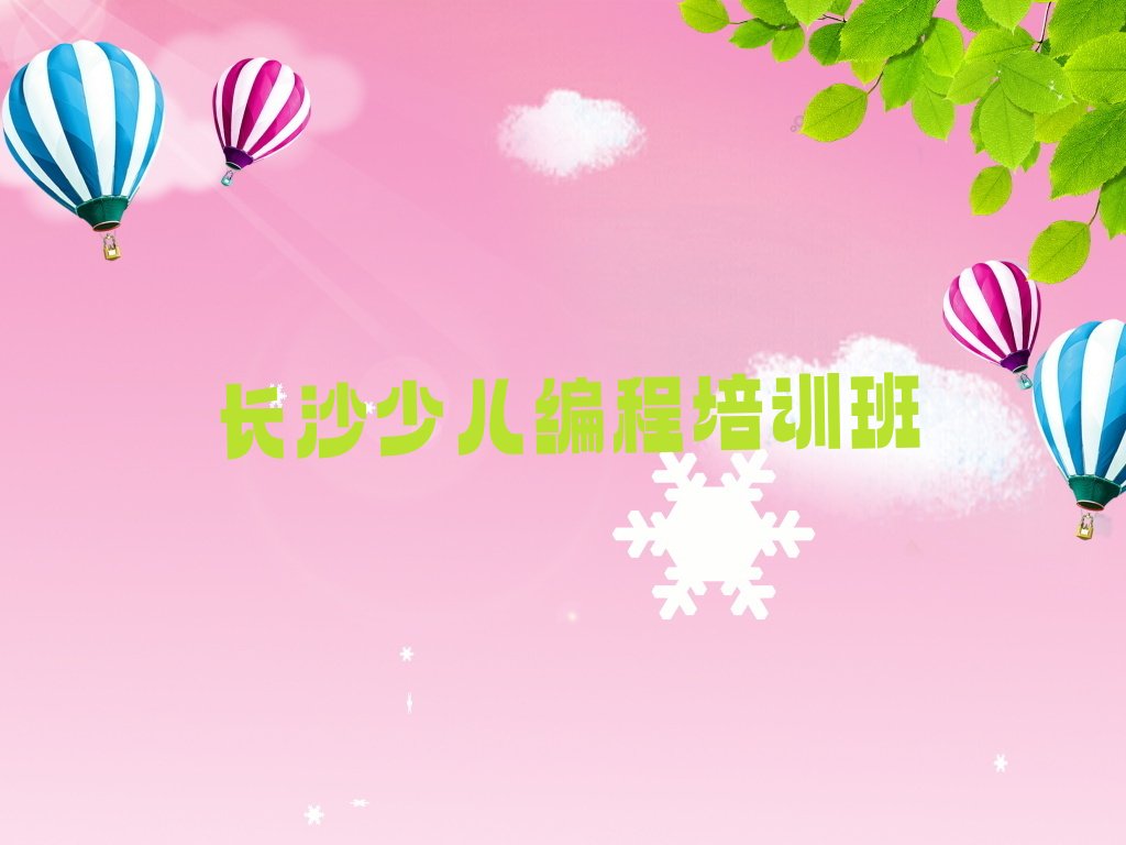 长沙少儿编程培训班