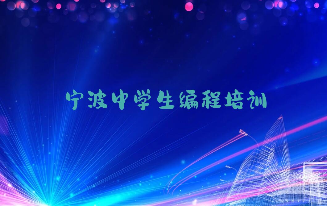 中学生编程