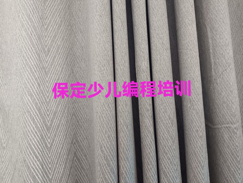 保定机器人编程培训学校