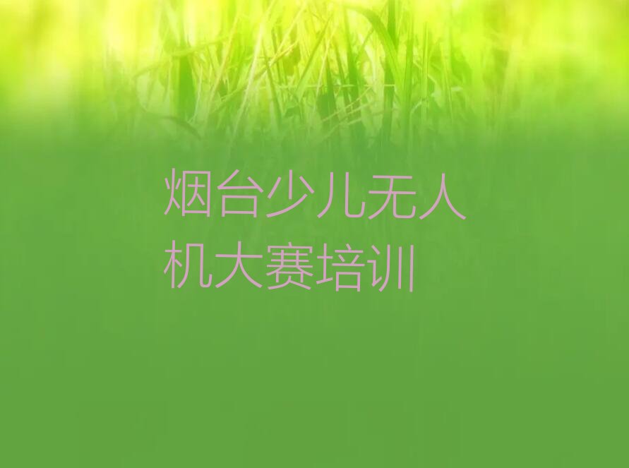 十大烟台蓬莱区专业少儿无人机大赛培训学校名单今日一览排行榜排行榜