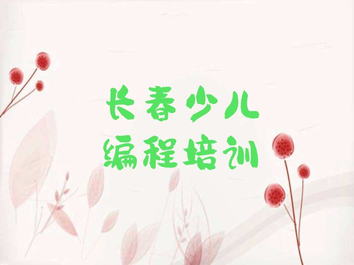 长春宽城区少儿编程培训学校