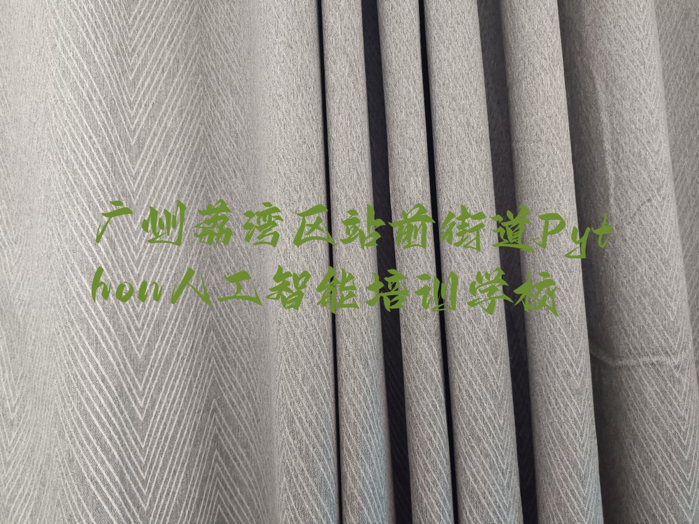 广州荔湾区站前街道Python人工智能培训学校
