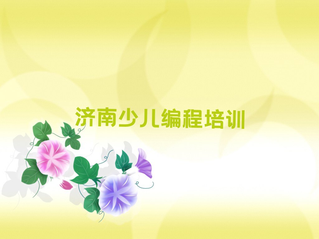 济南济阳区仁风镇少儿编程Python培训学校