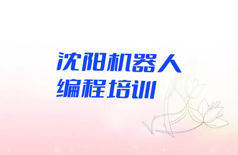 沈阳沈河区少儿编程培训班