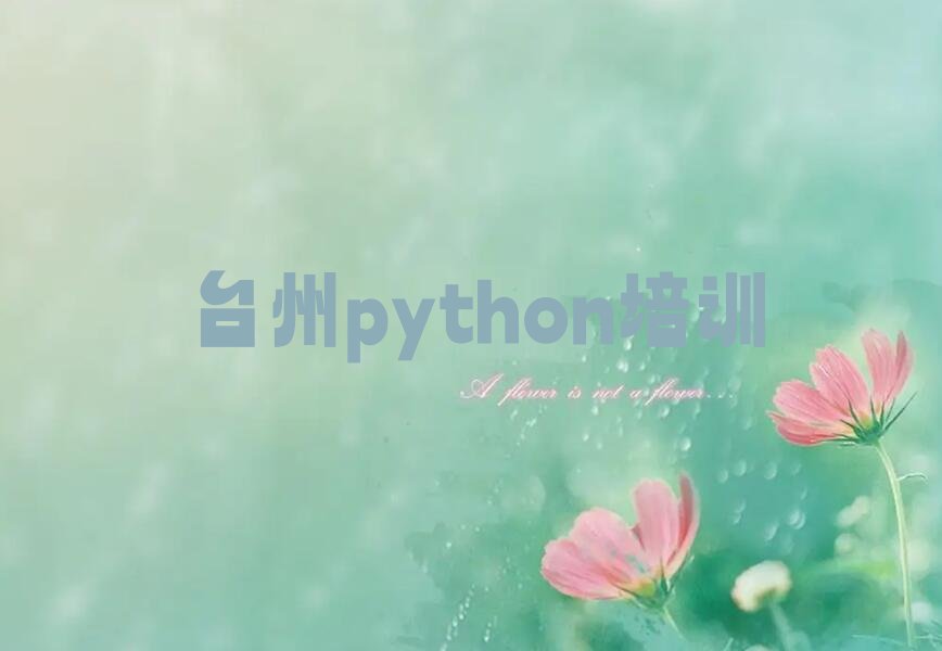 十大台州黄岩区去哪学python比较好排行榜