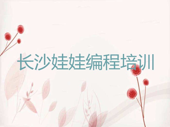 长沙少儿编程培训学校