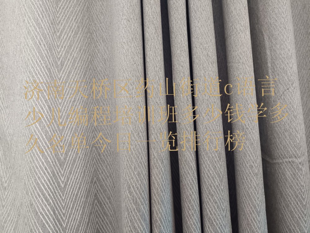 济南少儿编程培训学校
