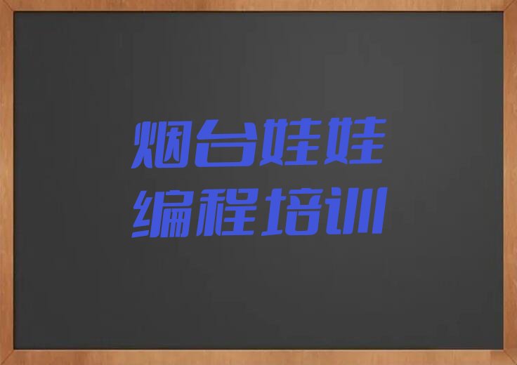 烟台牟平区少儿编程培训班