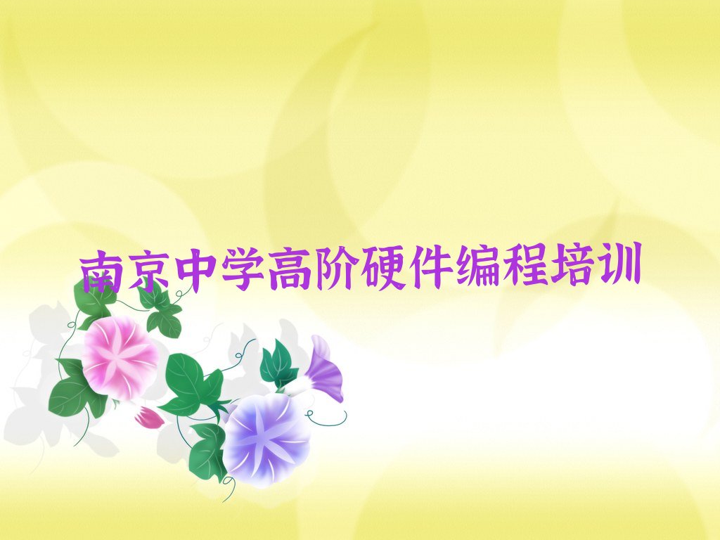 南京六合区少儿编程培训班