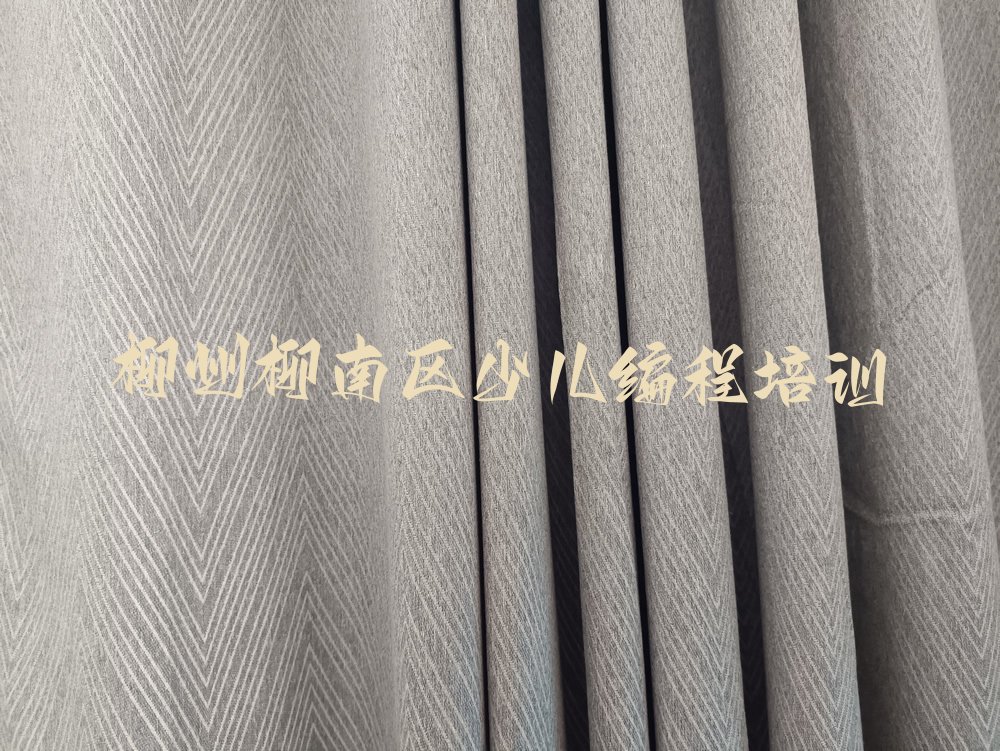 柳州柳南区少儿编程培训
