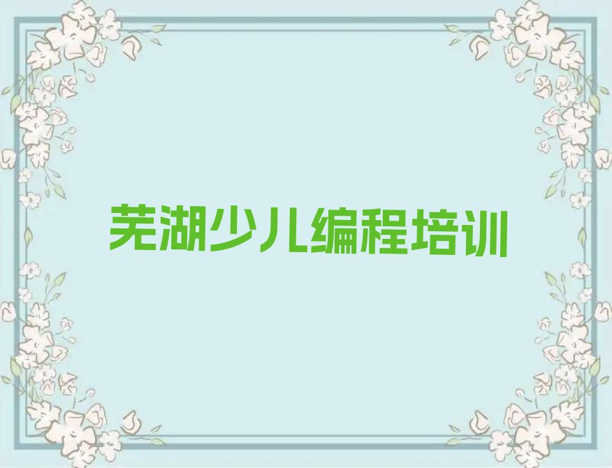 十大芜湖鸠江区乐高编程在哪里学乐高编程好排行榜