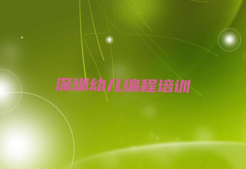 深圳罗湖区少儿编程培训学校