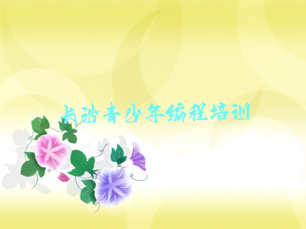 长沙岳麓区少儿编程培训