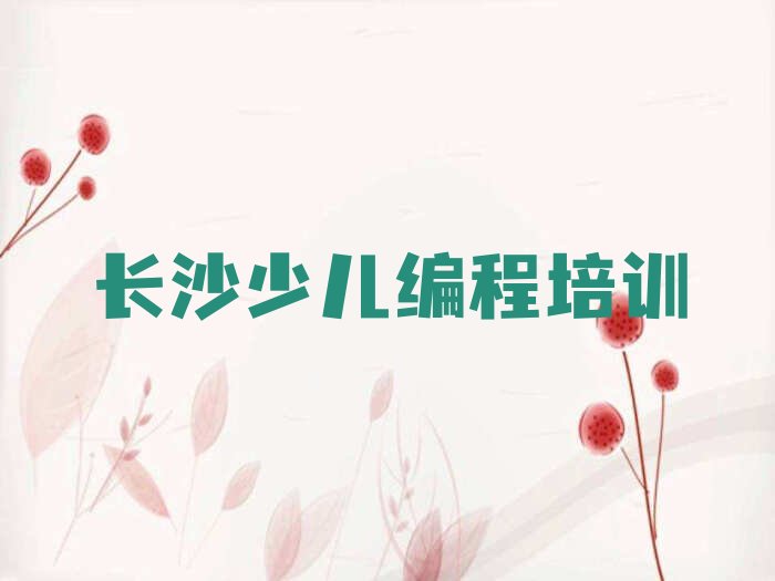 长沙望城区少儿编程培训学校