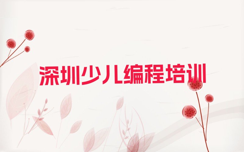 深圳机器人编程培训学校