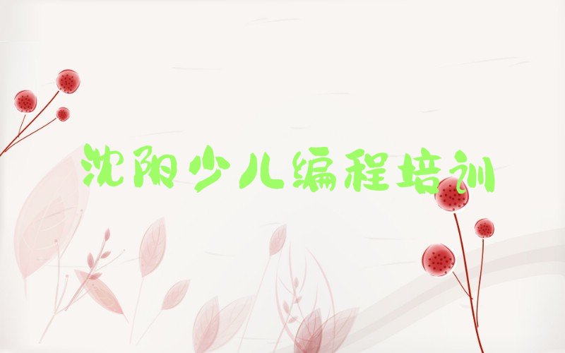 沈阳沈北新区少儿编程培训中心