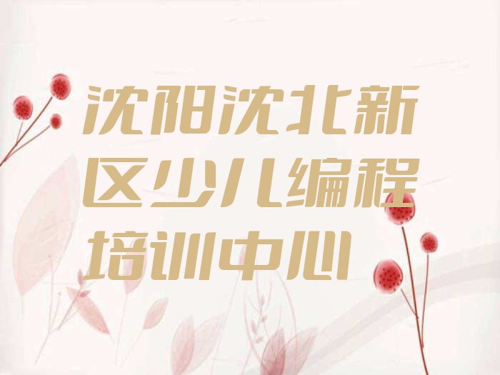 沈阳沈北新区少儿编程培训中心