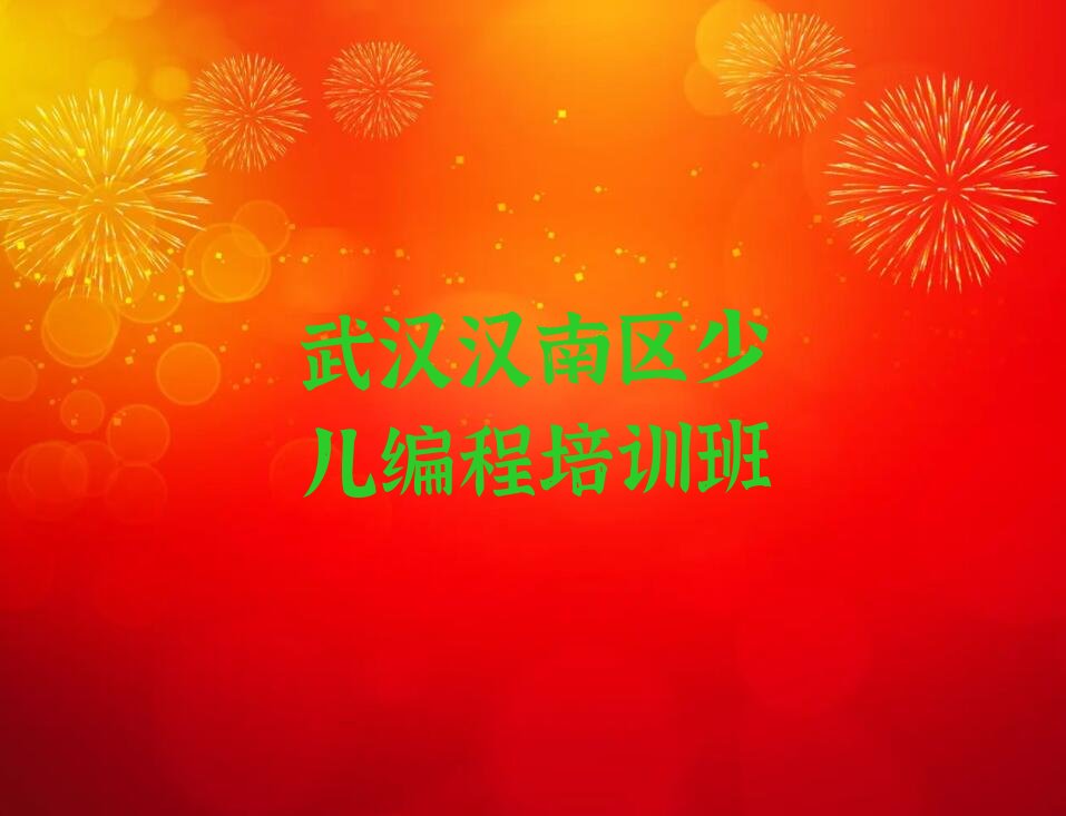 十大武汉汉南区儿童编程报班是什么意思排行榜
