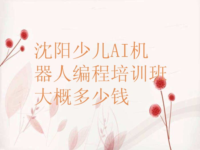 沈阳苏家屯区少儿编程培训班