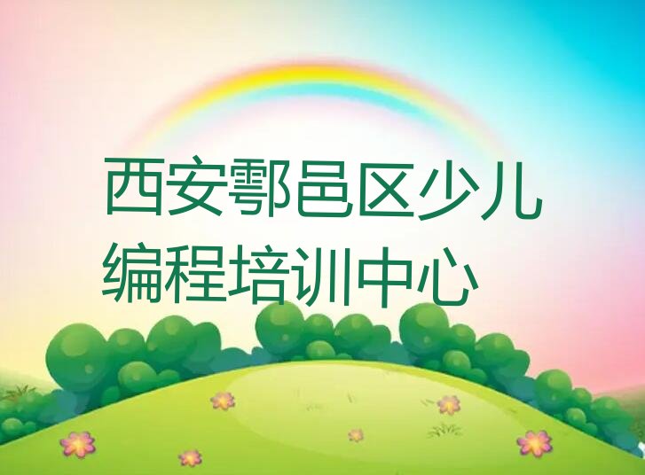 西安鄠邑区少儿编程培训中心