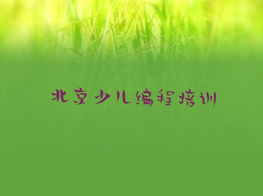 十大2024年北京哪里有少儿编程课人气口碑排行榜一览表排行榜