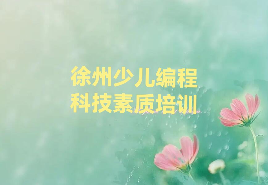 徐州铜山区少儿编程培训学校