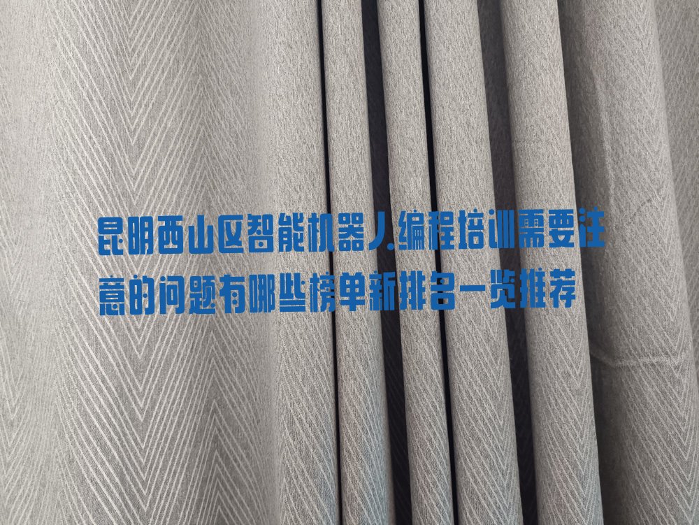 昆明少儿编程培训中心